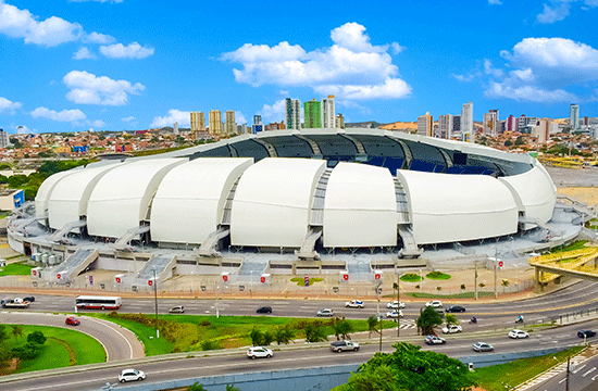 Tour Guiado na Arena das Dunas